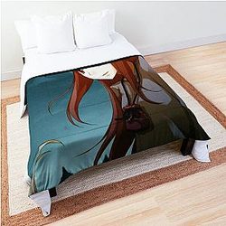 Horo Spice and Wolf Comforter