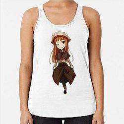 Horo Spice and Wolf Racerback Tank Top