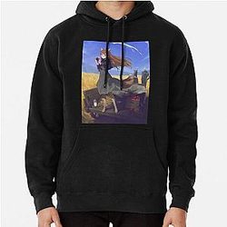 Holo Spice and Wolf Artwork For Otaku Pullover Hoodie