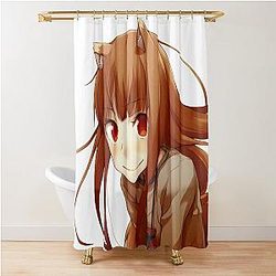 Horo Spice and Wolf Shower Curtain