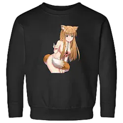 Holo Spice And Wolf Anime Waifu Sweatshirts