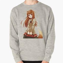 Horo Spice and Wolf Pullover Sweatshirt
