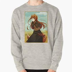 Horo Spice and Wolf Pullover Sweatshirt