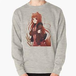 Horo Spice and Wolf Pullover Sweatshirt