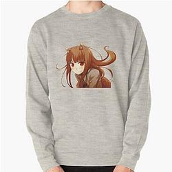 Horo Spice and Wolf Pullover Sweatshirt