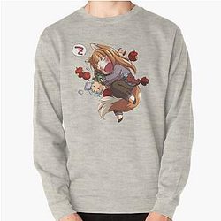 Horo Spice and Wolf Pullover Sweatshirt