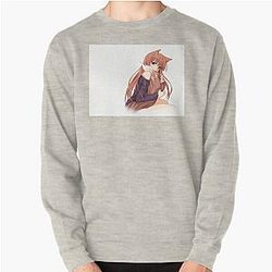spice and wolf novel and anime Pullover Sweatshirt