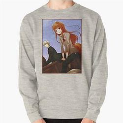 Horo and Lawrence Spice and Wolf Pullover Sweatshirt