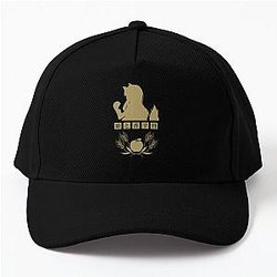 Horo - Spice and Wolf Logo (Gold) Baseball Cap