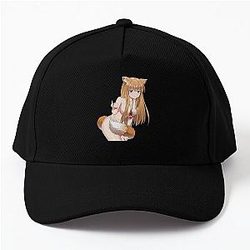 Holo Spice and Wolf Anime Waifu Baseball Cap