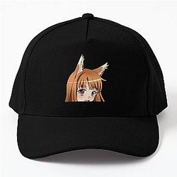 Holo Peeker Spice And Wolf Baseball Cap