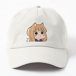 Peeking Chibi Holo Pout - Spice and Wolf Dad Hat