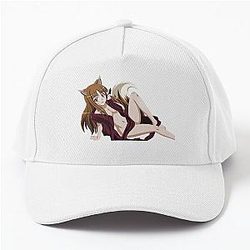 of Holo spice and wolf Baseball Cap