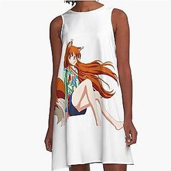 Holo from Spice and Wolf A-Line Dress