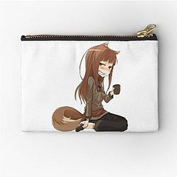 Horo Spice and Wolf Zipper Pouch