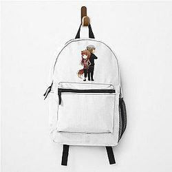 Chibi Holo and Lawrence Posing - Spice and Wolf Backpack