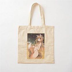 Horo Spice and Wolf Cotton Tote Bag