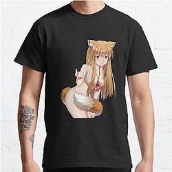 Holo Spice and Wolf Anime Waifu Classic T-Shirt