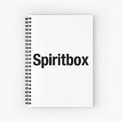 Spiritbox Merch Spiritbox Logo Spiral Notebook