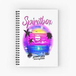 best of spiritbox logo essential Spiral Notebook