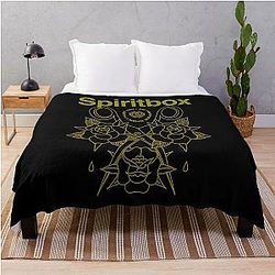 best of spiritbox logo essential Throw Blanket