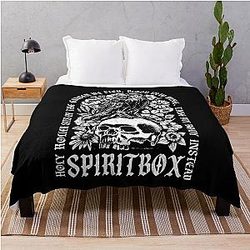 best of spiritbox logo essential Throw Blanket