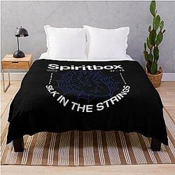 new best spiritbox new logo Throw Blanket