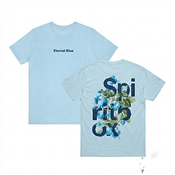 Eternal Blue Floral LA0807 Spiritbox T-Shirts