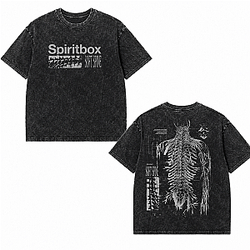 Soft Spine Anatomical Back Mineral LA2907 Spiritbox Wash T-Shirts