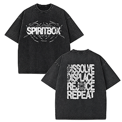 Spiritbox Black Rainbow Shadow HTCT3007 Spiritbox T-Shirts
