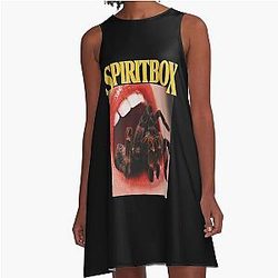 new best spiritbox new logo A-Line Dress