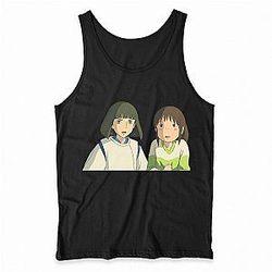 No Face Silent Magic Spirited Away Tank Tops
