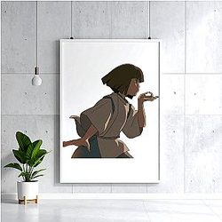 Haku Dragon Whispers Spirited Away Posters