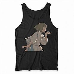 Haku Dragon Whispers Spirited Away Tank Tops
