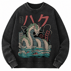 Haku Vintage PTTT2805  Spirited Away Sweatshirts