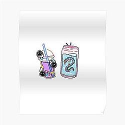 Spirited Away Sticker Poster RB2907