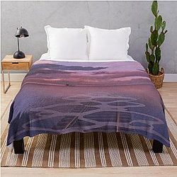 Spirited Away Railroad Nighttime Aesthetic Throw Blanket RB2907