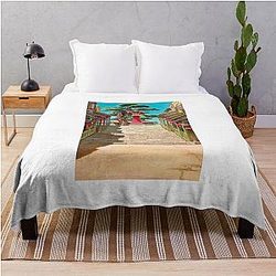Spirited Away Landscape Aesthetic Throw Blanket RB2907