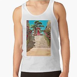 Spirited Away Landscape Aesthetic Tank Top RB2907