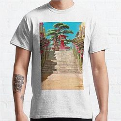 Spirited Away Landscape Aesthetic Classic T-Shirt RB2907