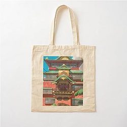 Spirited Away Wall Art Cotton Tote Bag RB2907