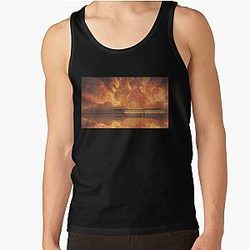 Spirited Away Landscape Train Aesthetic Tank Top RB2907