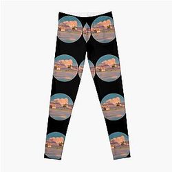 spirited away scene Sticker Leggings RB2907