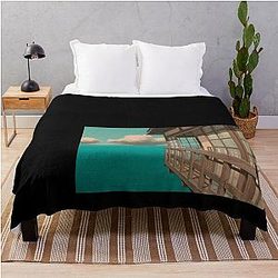 Spirited Away Bathhouse  Poster Throw Blanket RB2907