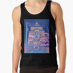 Spirited away wallpaper Tank Top RB2907