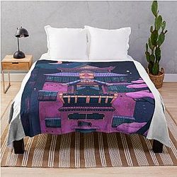 Spirited Away Wallpaper Throw Blanket RB2907