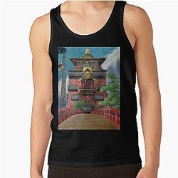Spirited Away Wallpaper Tank Top RB2907