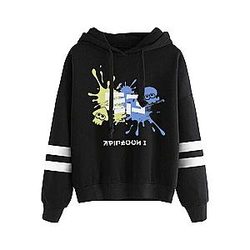 Splatoon 3 Game Octopus Unisex Pocketless Parallel Bars Sweatshirts