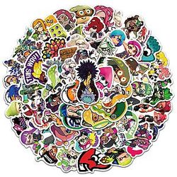 Splatoon Anime Game Stickers Decal Waterproof Graffiti Sticker
