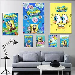 SpongeBob Cartoon Under Water Posters